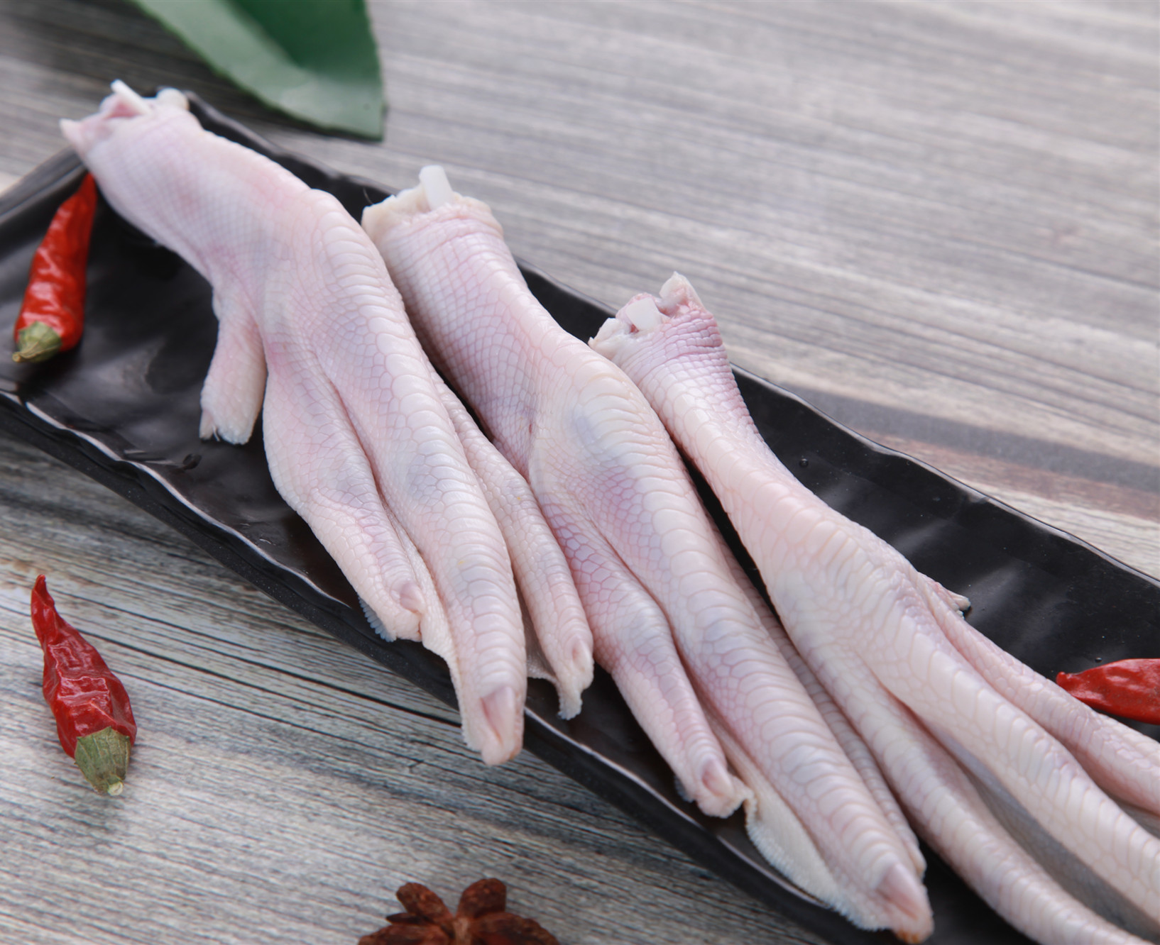 有检疫证附调料冷冻新鲜鸭掌2斤装六和冷冻生鲜鸭掌精选生鲜大鸭爪