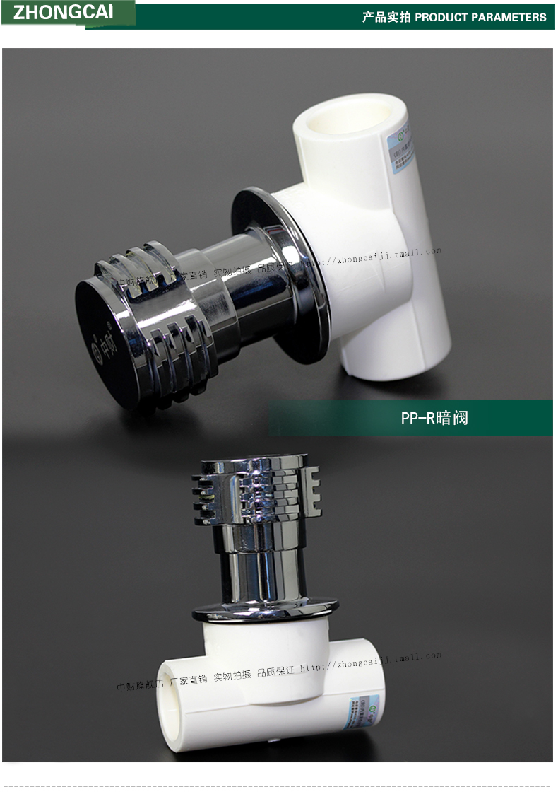 中财(zhongcai)冷链结构件1021030000025001 帮客材配 中财ppr冷热水