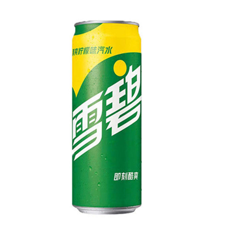 可口可乐芬达雪碧330ml6网红时尚摩登罐细高罐碳酸饮料