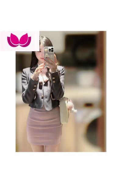 七斓春季女装jk制服小香学院风连衣裙子温柔系穿搭气质套装裙