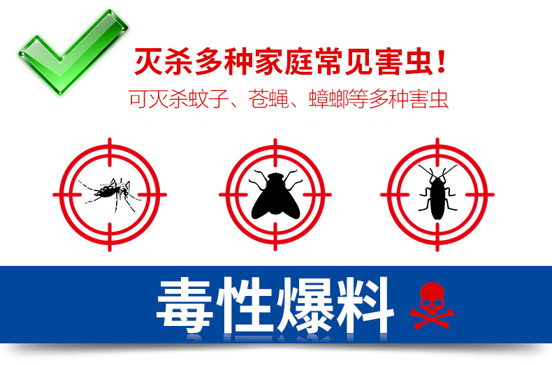 lism家洁无味600ml大容量杀虫剂家用害虫蚊子苍蝇蟑螂喷雾气雾剂