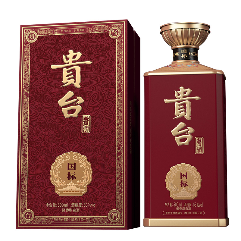 椰岛(yedao)白酒 椰岛贵州贵台酒-国标500ml/盒酱香型