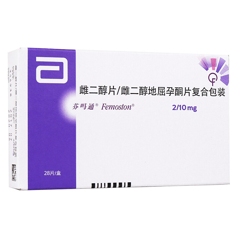 芬吗通雌二醇片/雌二醇地屈孕酮片复合包装2mg:10mg*28片/盒