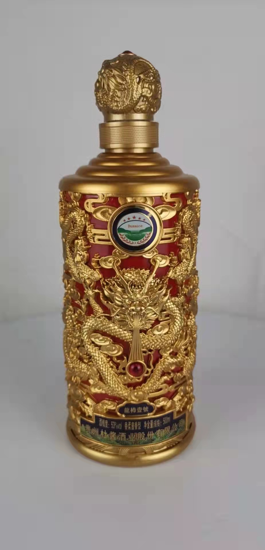 贵州茅台镇杜酱龙樽酒龙樽壹号53度酱香型白酒500ml6瓶整箱装新老包装