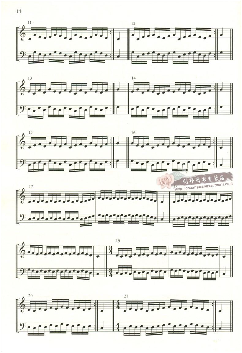 【友一个正版】满2件减2元什密特钢琴手指练习教学版(zx修订)方百里