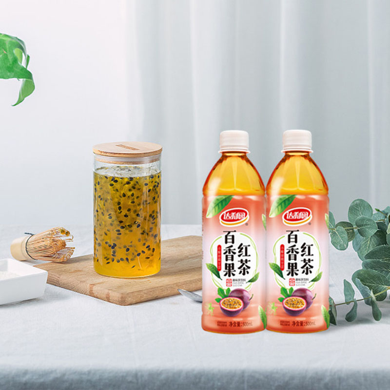 达利园蜜桃花茶500ml8瓶装果味茶饮料散装