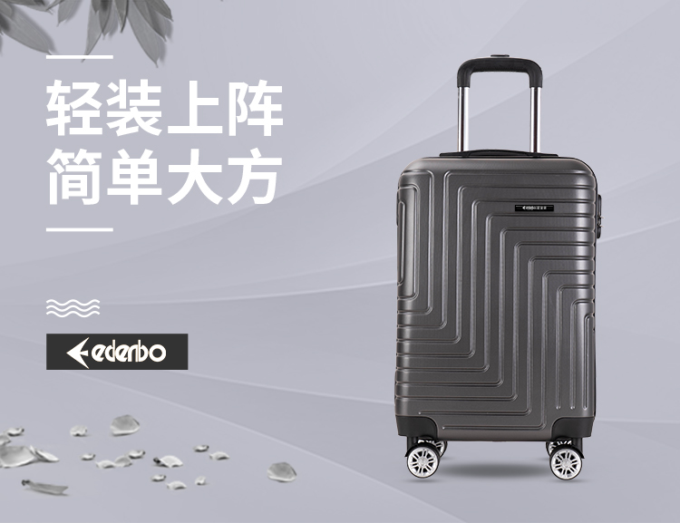 爱登堡edenbo商务旅行拉杆箱20寸登机箱f389