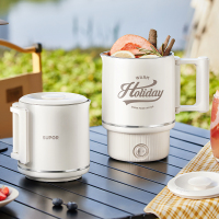 苏泊尔(SUPOR)电热水壶便携家用差旅0.6L小容量迷你烧水壶可折叠不锈钢便携式烧水杯 0.6L SW-06E01A