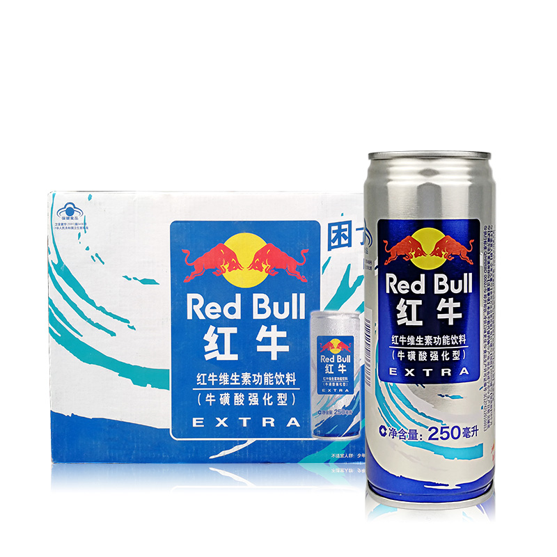 红牛(redbull)功能饮料 红牛牛磺酸强化型功能饮料高