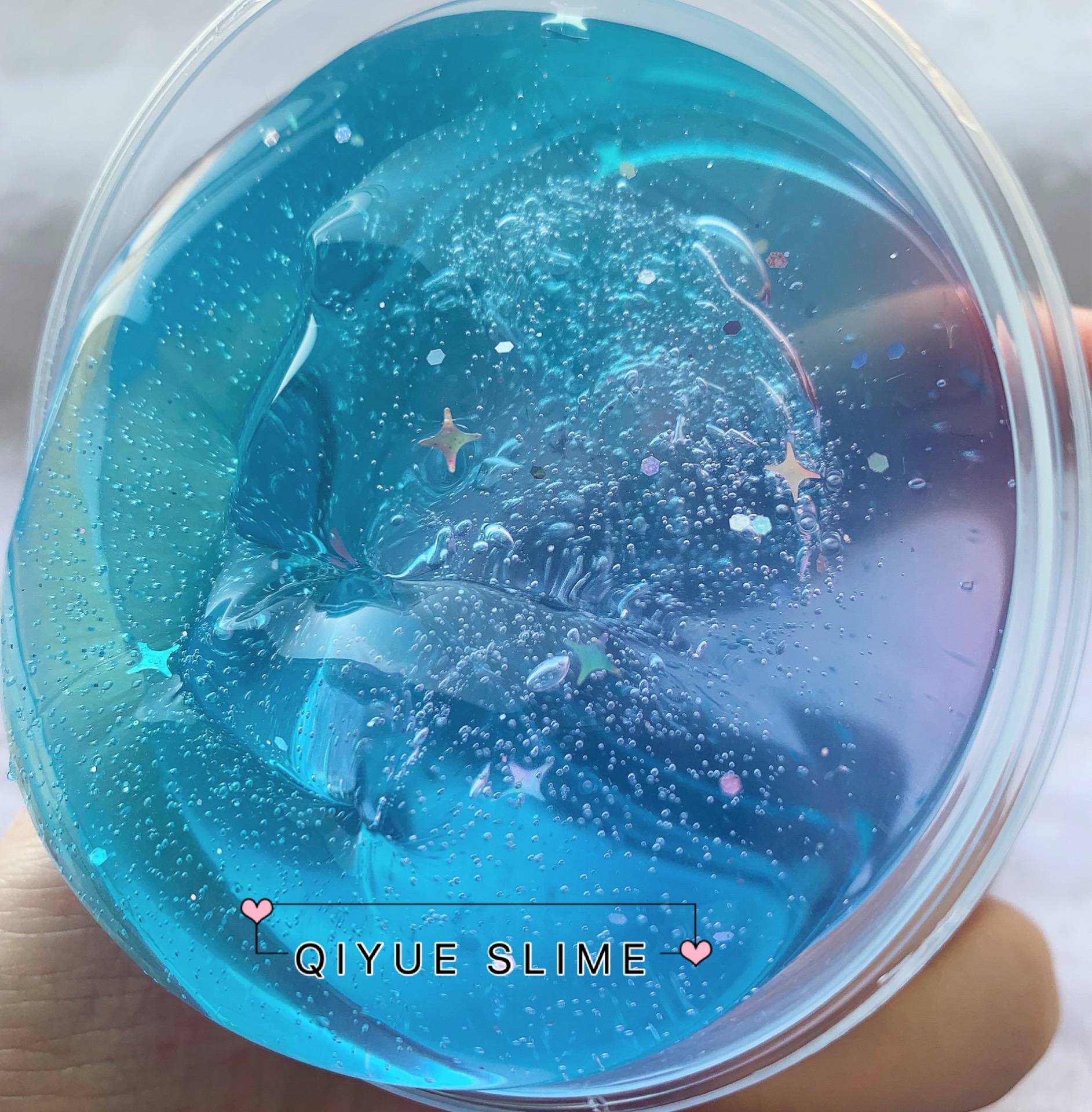 贝哈哈(beihaha)手工彩泥梦幻星空起泡胶 史莱姆拼色