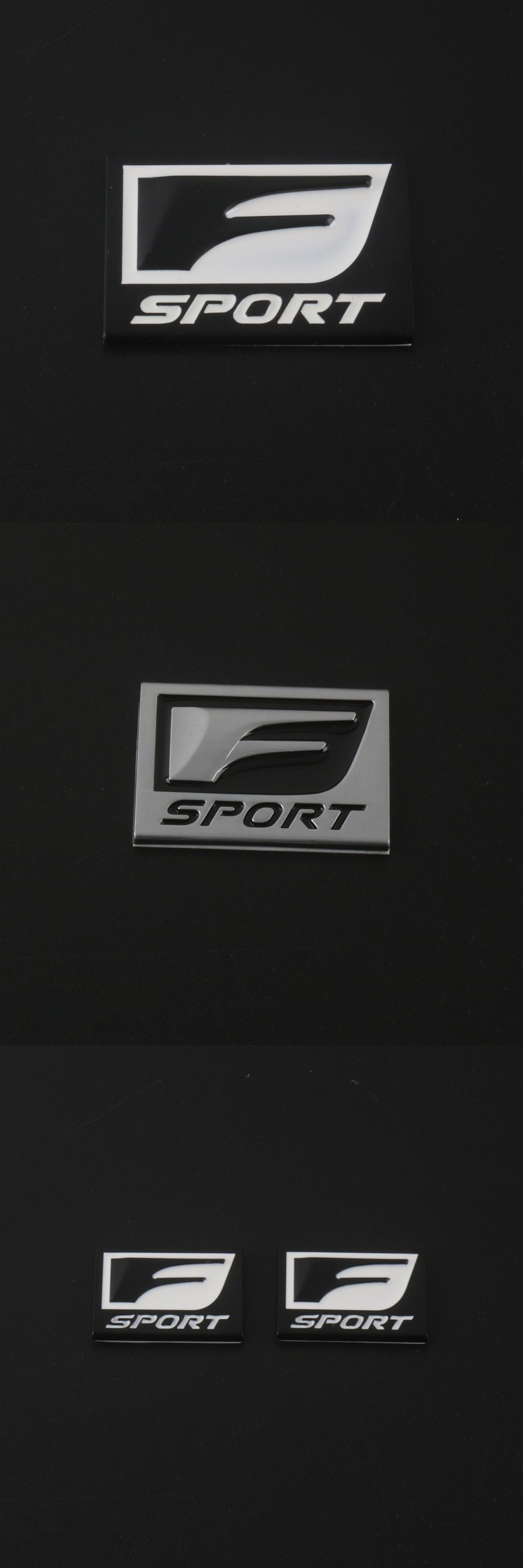 雷克萨斯nx200 rx200t is es300叶子板金属车贴 改装f-sport车标 f