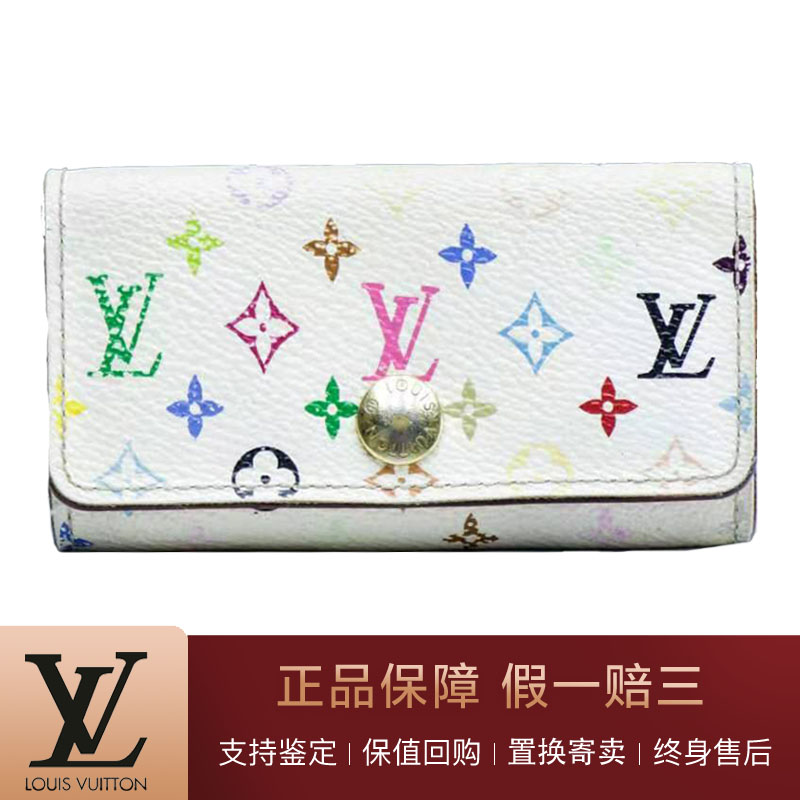 钱包/卡包卡包 [二手9新]lv路易威登(louis vuitton)白三彩女士女款