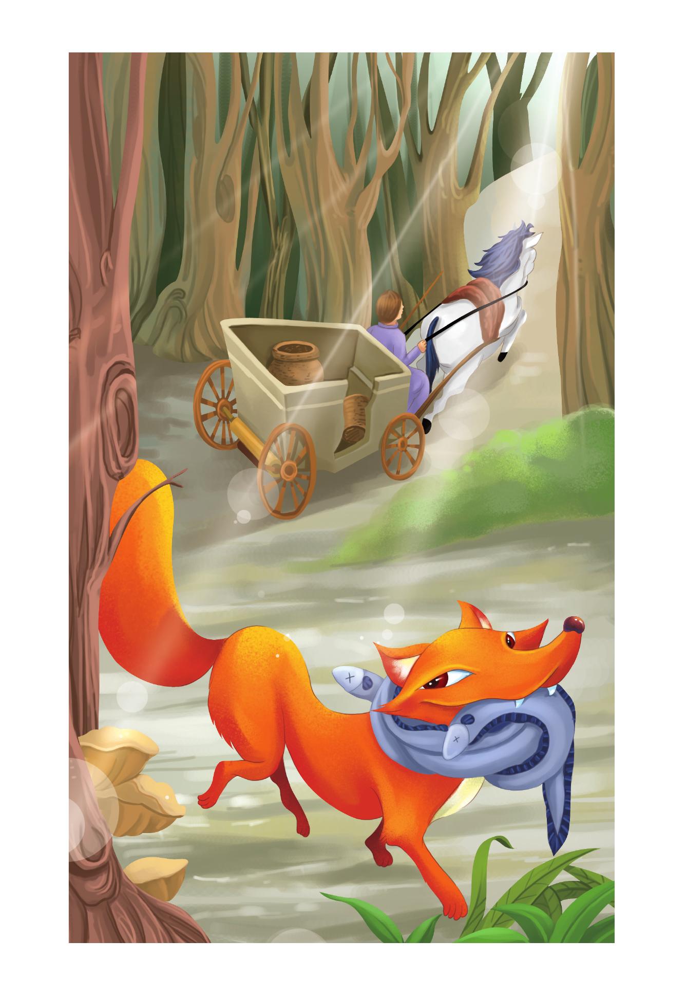 惠典正版列那狐的故事名师点评学生课外物美绘版新版语文准重点