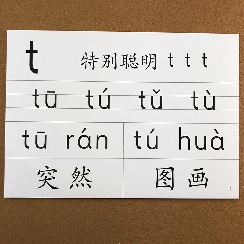 大班升一年级语文书上册63个汉语拼音教材同步练 声母韵母整体认读
