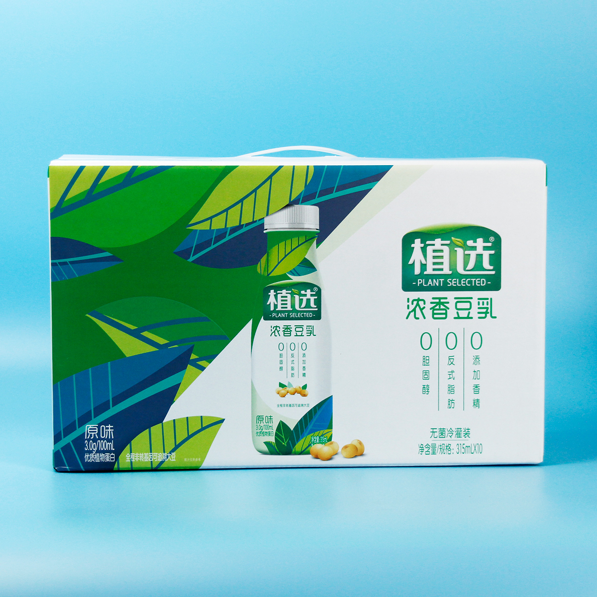 伊利(yili)植物蛋白饮料 伊利植选浓香豆乳原味豆奶ml