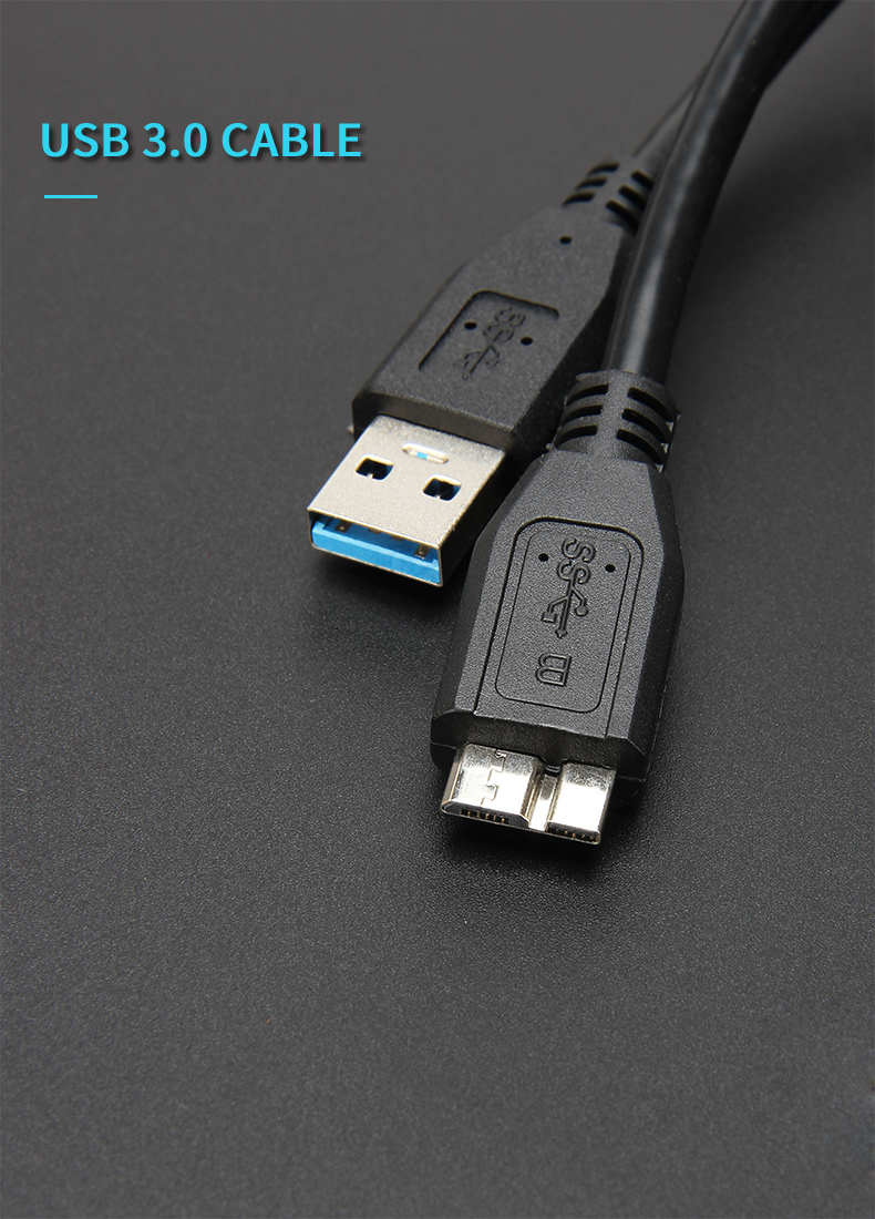 适用于usb3.0传输线wd西部elements portable移动硬盘数据线500g 1t