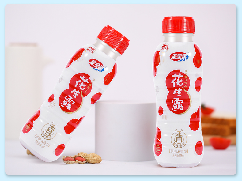 宏宝莱花生露445ml15塑料瓶装