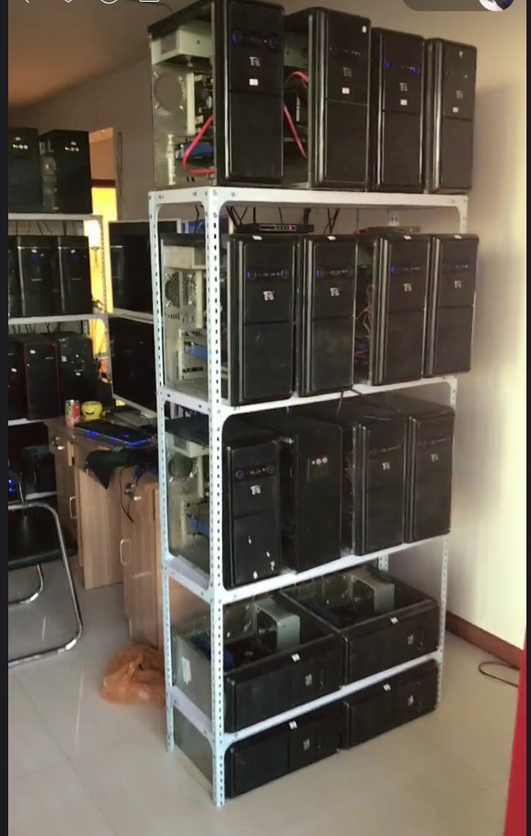 定做 游戏工作室电脑架子工作室裸机架机箱架矿架搬砖主板架挖矿架