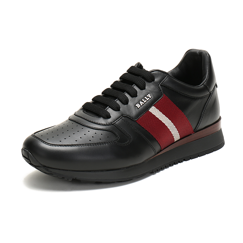 bally 巴利 男士皮质系带休闲鞋运动鞋 astel fo