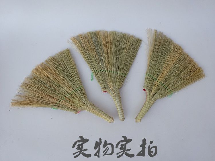 老式手工床扫东北扫炕笤帚静电小扫帚高粱苗床扫辟邪压惊