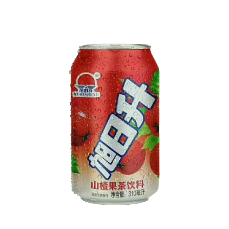 旭日升山楂味冰茶饮料310ml12瓶水果茶山楂味果汁夏季冰冷饮