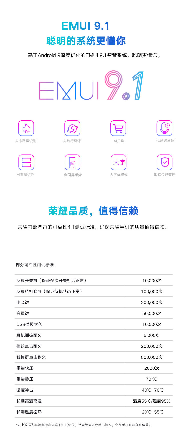 华为/荣耀play3e 2gb 32gb 铂光金 4g全网通 全面屏手机