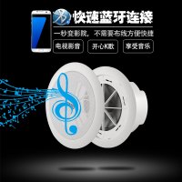 索爱(soaiy)SA-1吸顶喇叭套装天花吊顶音响定压蓝牙功放分区背景音乐音箱 一拖一