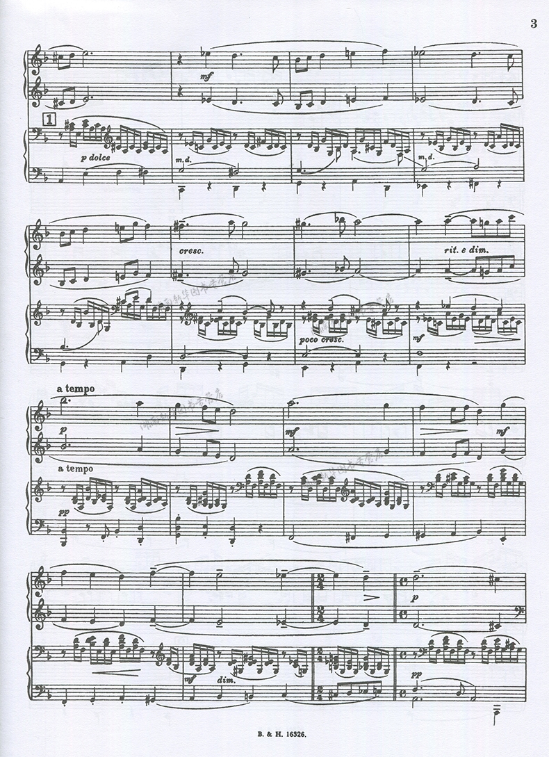 钢琴乐谱:拉赫玛尼诺夫:第三钢琴协奏曲 湖南文艺出版社 拉赫玛尼诺夫
