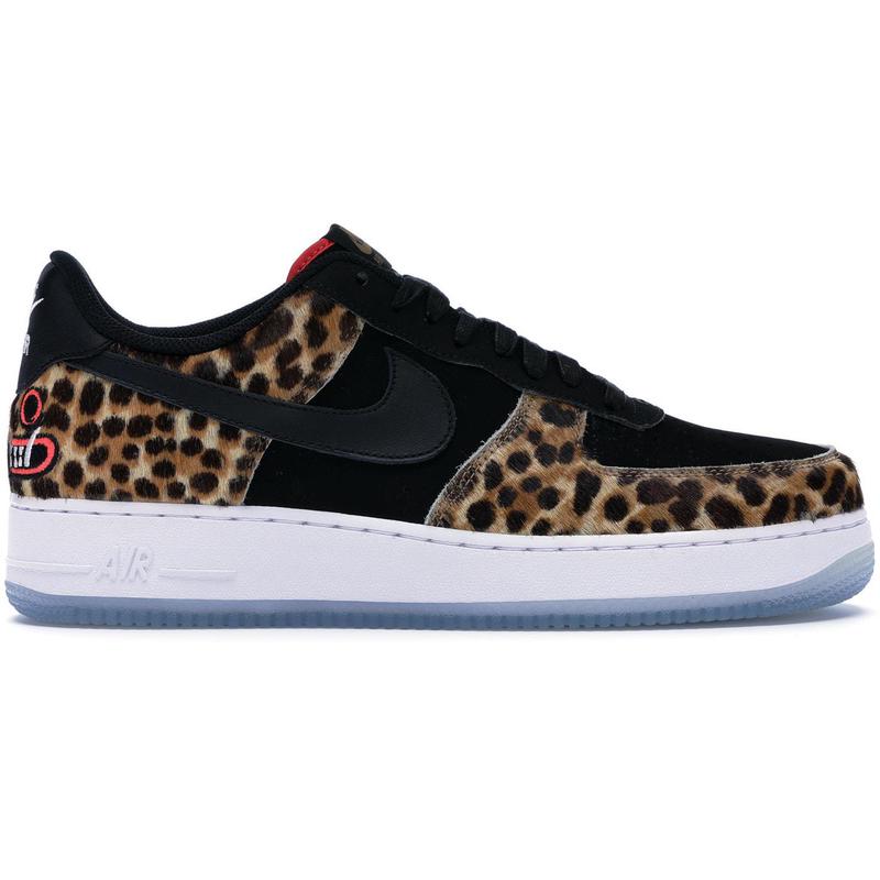 苏宁国际【限量】耐克nike air force 1 low 个性豹纹 经典低帮休闲