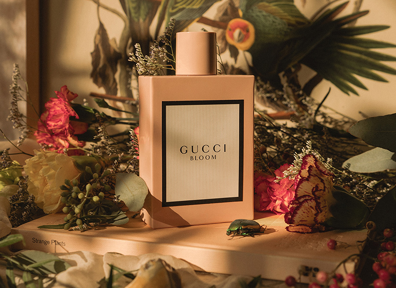 gucci古驰bloom花悦绽放女士香水100ml 清新持久花香调