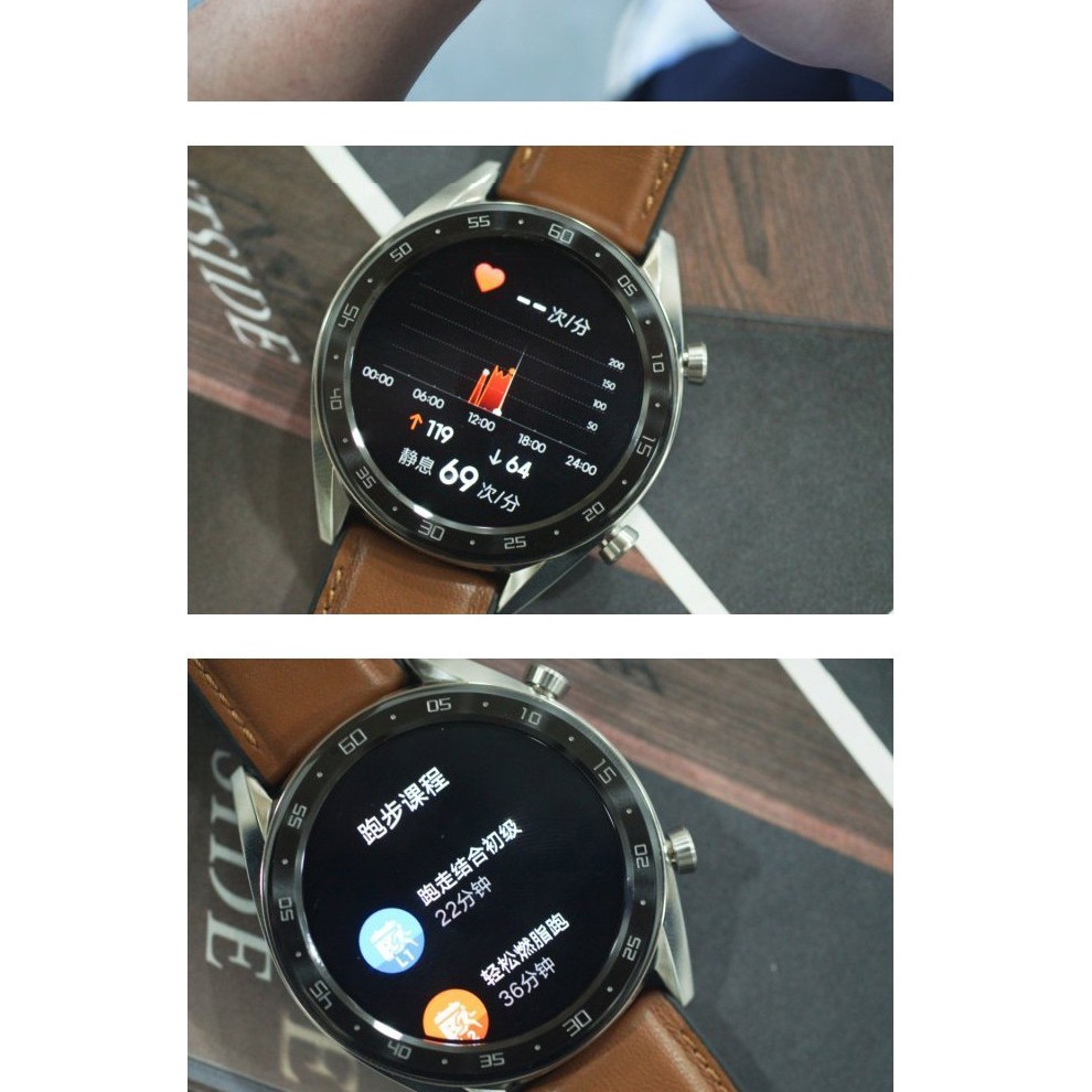 华为手表运动智能手表watchgt2e运动版熔岩红46mm2周续航100种运动