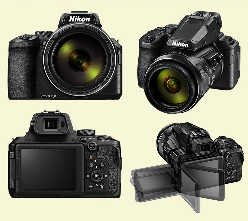 nikon/尼康 coolpix p950 数码相机 双重vr减震高倍变焦 82倍光学变焦