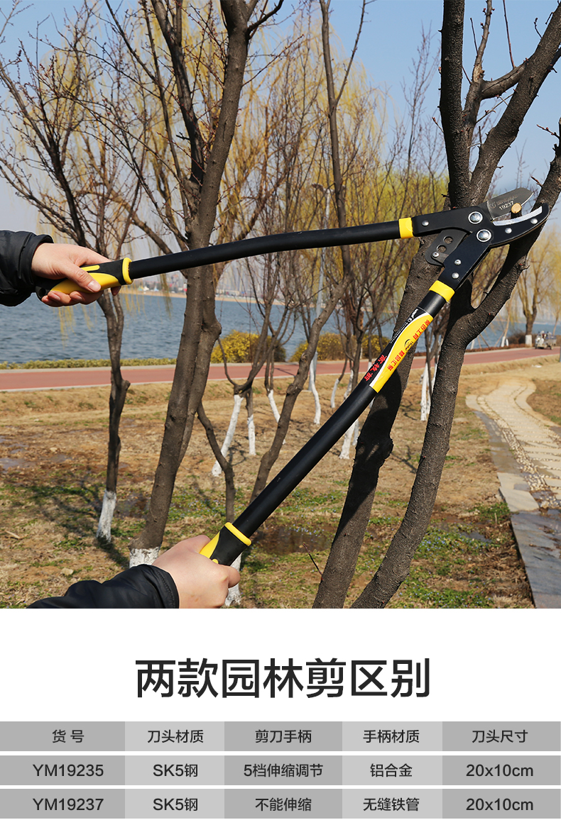 封后高空剪园林剪刀高树枝绿化修枝剪家用省力强力果树高枝剪子伸缩柄
