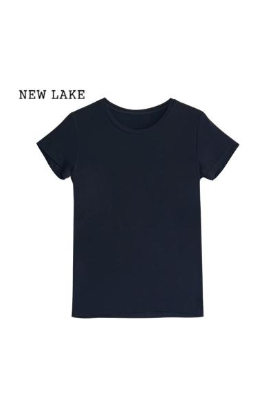 NEW LAKE2024年新款女装夏季气质两件套长款连衣裙女短袖碎花吊带长裙套装