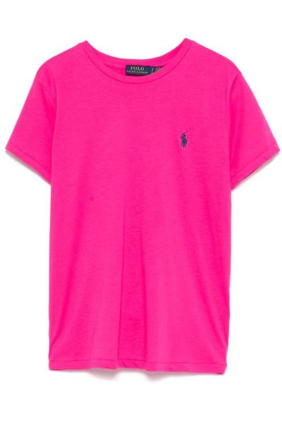 Polo Ralph Lauren女士短袖T恤 经典圆领短袖女宽松直筒刺绣pony夏装 户外休闲T恤