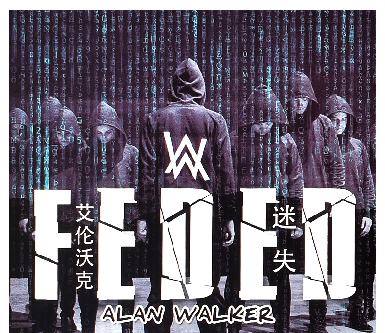 正版alanwalker艾伦沃克cd电音dj精选迷失孤单精选车载cd碟