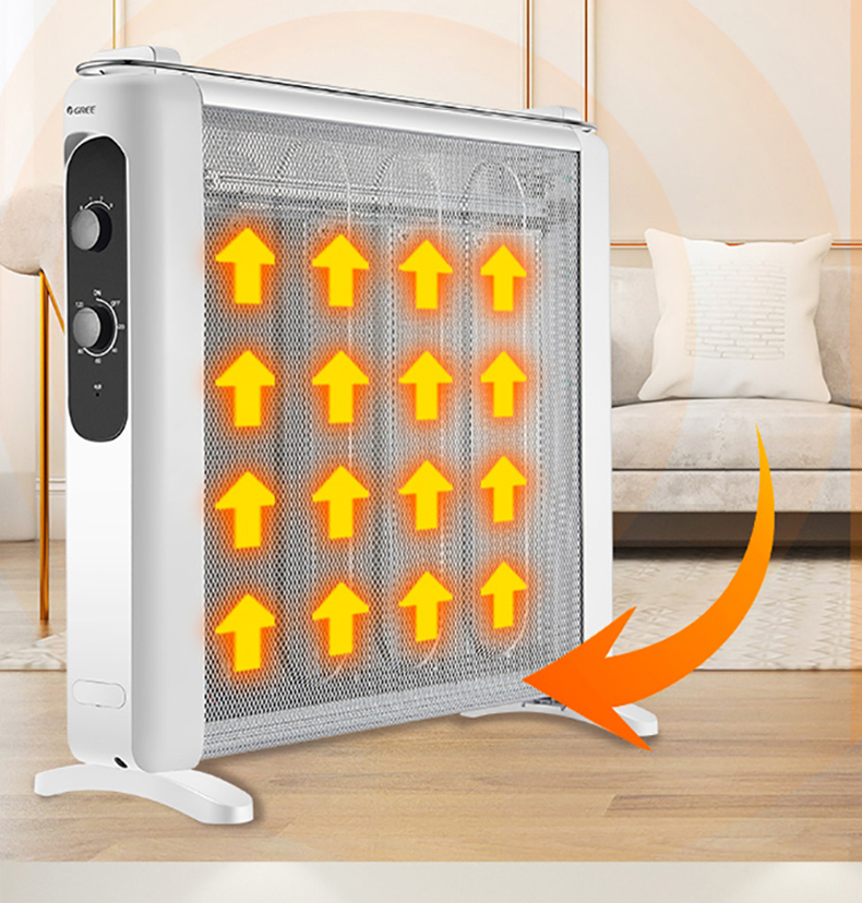 光防烫速热暖风机干衣加湿电暖器办公室卧室节能省电电暖气片 电热膜