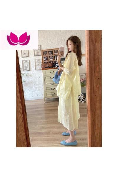 七斓俏皮活泼减龄慵懒风高级感奶系穿搭盐系御姐职业套装裙女