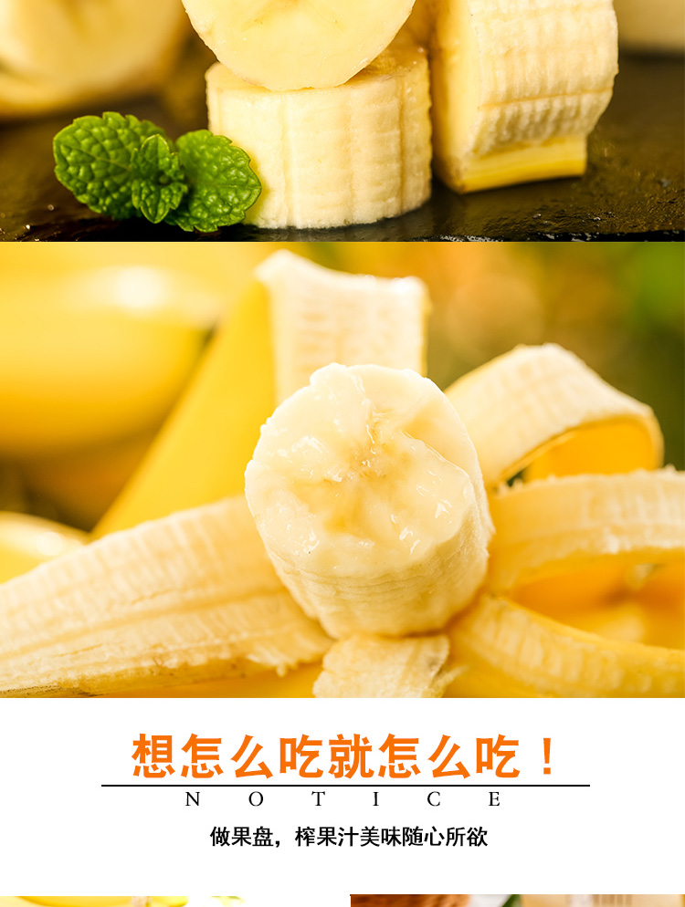 瞄瞄鲜香蕉 香蕉 广西大香蕉蕉 5斤装 新鲜水果 生鲜 大香蕉【价格 图