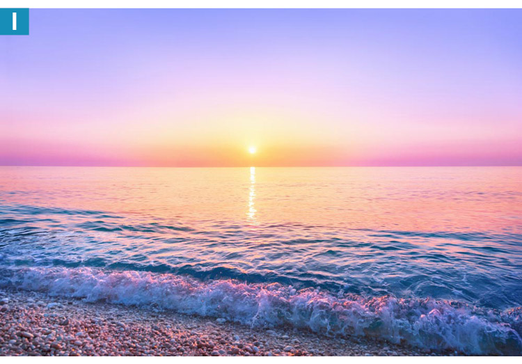 立体墙贴壁画贴纸壁纸自粘墙纸海滩客厅风景画大自然背景墙贴画