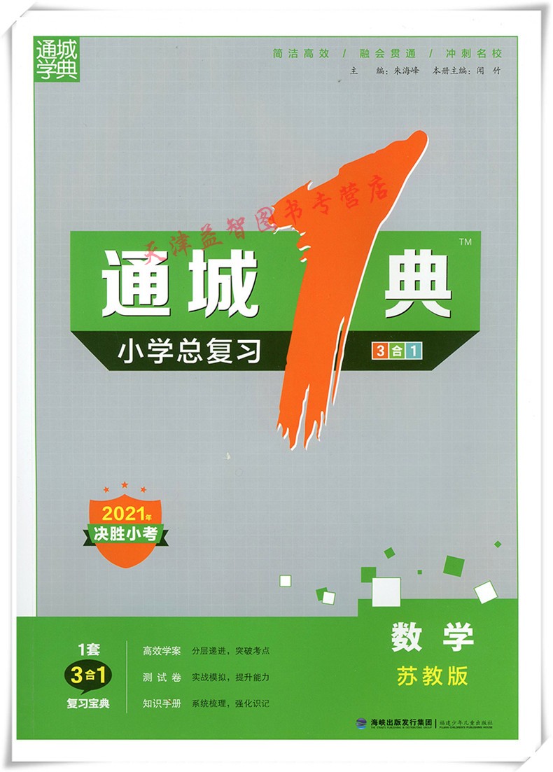[颜系图书]2021正版 通城1典/通城一典 小学总复习语文数学英语 共3本
