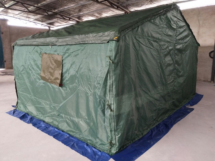 魅扣 户外工程工地施工养蜂救灾帐篷冬季加厚保暖帆布防雨住人棉帐篷