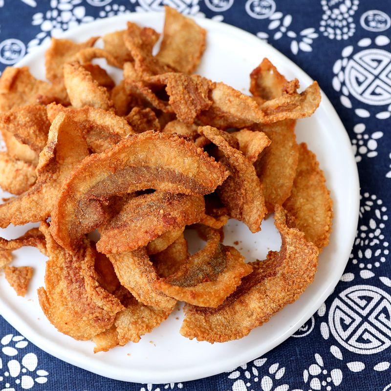 椒盐肉渣酥脆猪油渣零食小吃特产酥炸五花肉油脂渣椒盐肉渣130g2袋