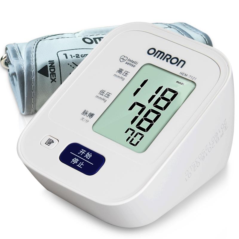 欧姆龙(omron)血压计hem-7121 欧姆龙 电子血压计上臂式hem-7121