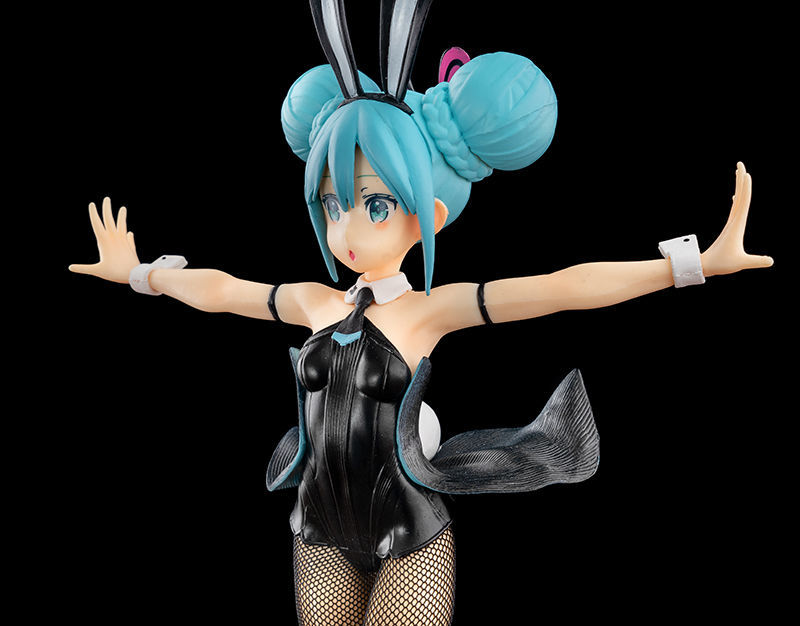 初音未来兔女郎黑兔景品手办模型摆件生日礼物二次元动漫周边兔女郎