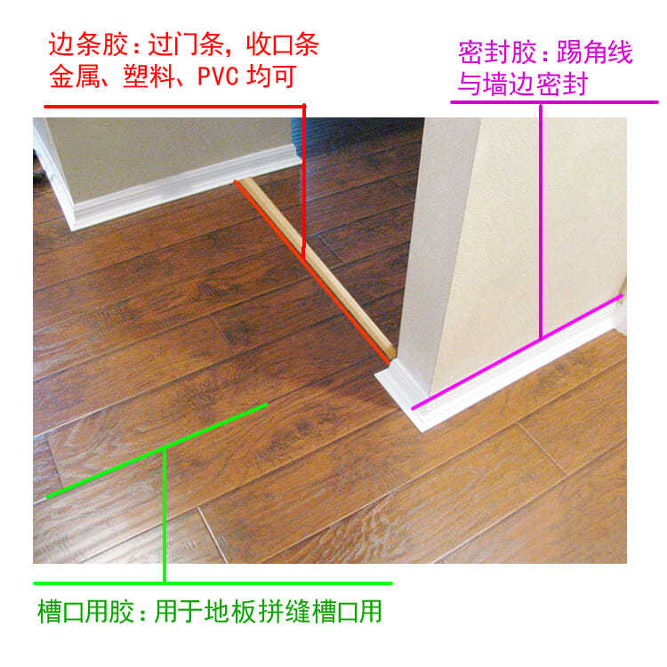 木地板专用胶水实木地板胶压条过门条胶地板密封胶复合地板胶强力边条