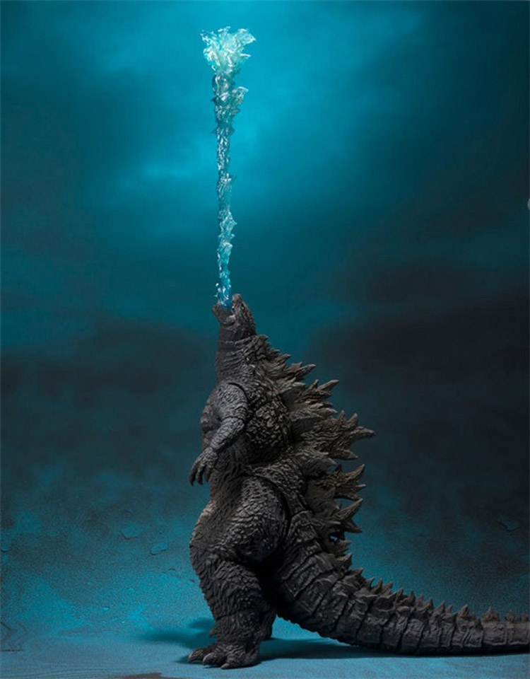 neca2019新哥斯拉2怪兽手办shm基多拉三头龙模型玩具玩偶软胶shm