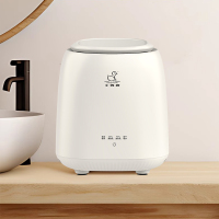 小鸭0.7公斤小型桌面全自动洗衣机 专洗内衣 内裤 袜子 (洗脱一体|高温煮洗|热烘干|双层安全门盖)