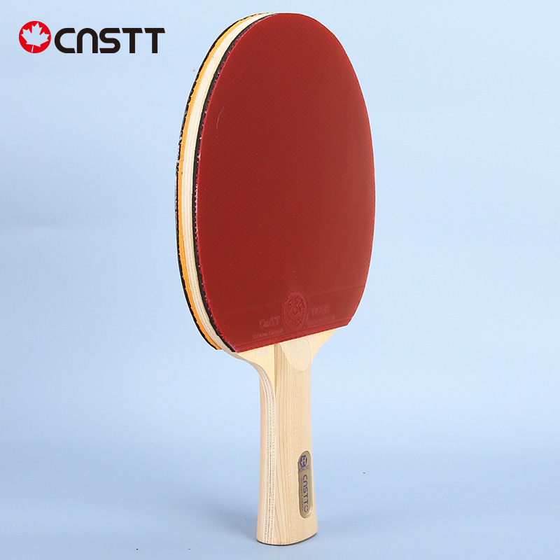 凯斯汀(cnstt)乒乓球成品拍桧客h7快攻弧圈乒乓球拍7层桧木