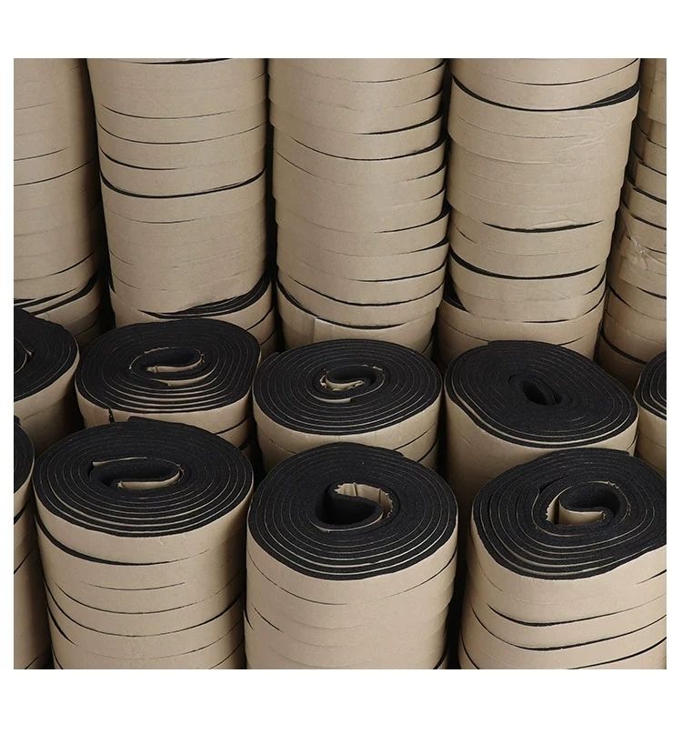 自粘型橡塑胶带胶条风管姆发泡橡胶带阿姆胶带密封件阻燃海绵保温特惠